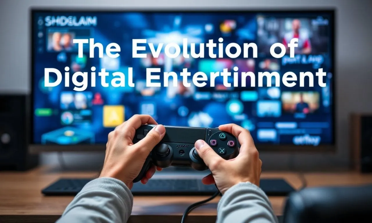 The Evolution of Digital Entertainment: From Gaming to Streaming The Evolution of Digital Entertainment: From Gaming to Streaming