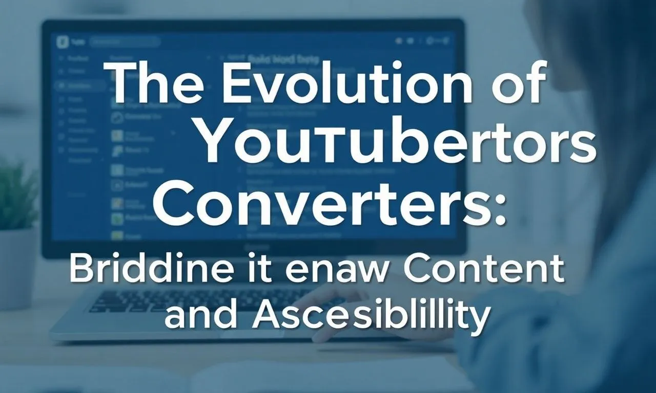 The Evolution of YouTube Converters: Bridging the Gap Between Content and Accessibility The Evolution of YouTube Converters: Bridging the Gap Between Content and Accessibility