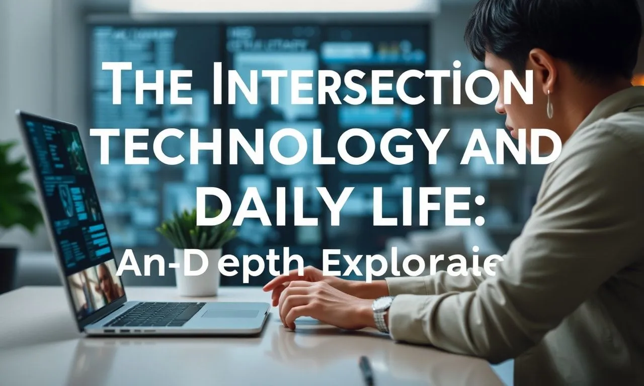 The Intersection of Technology and Everyday Life: A Deep Dive The Intersection of Technology and Daily Life: An In-Depth Exploration