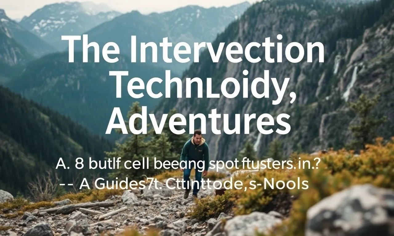 The Intersection of Technology and Outdoor Adventures: A Guide to Innovative Tools The Intersection of Technology and Outdoor Adventures: A Guide to Cutting-Edge Tools