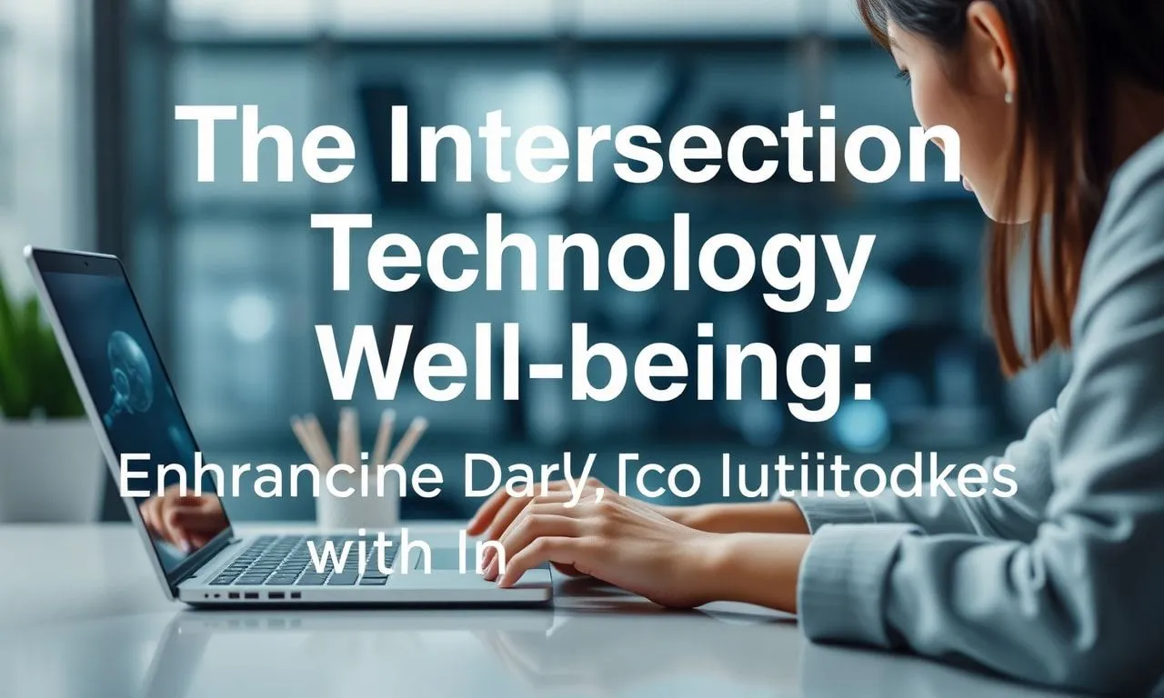 The Intersection of Technology and Well-being: Enhancing Daily Routines with Innovation The Intersection of Technology and Well-being: Enhancing Daily Routines with Innovation