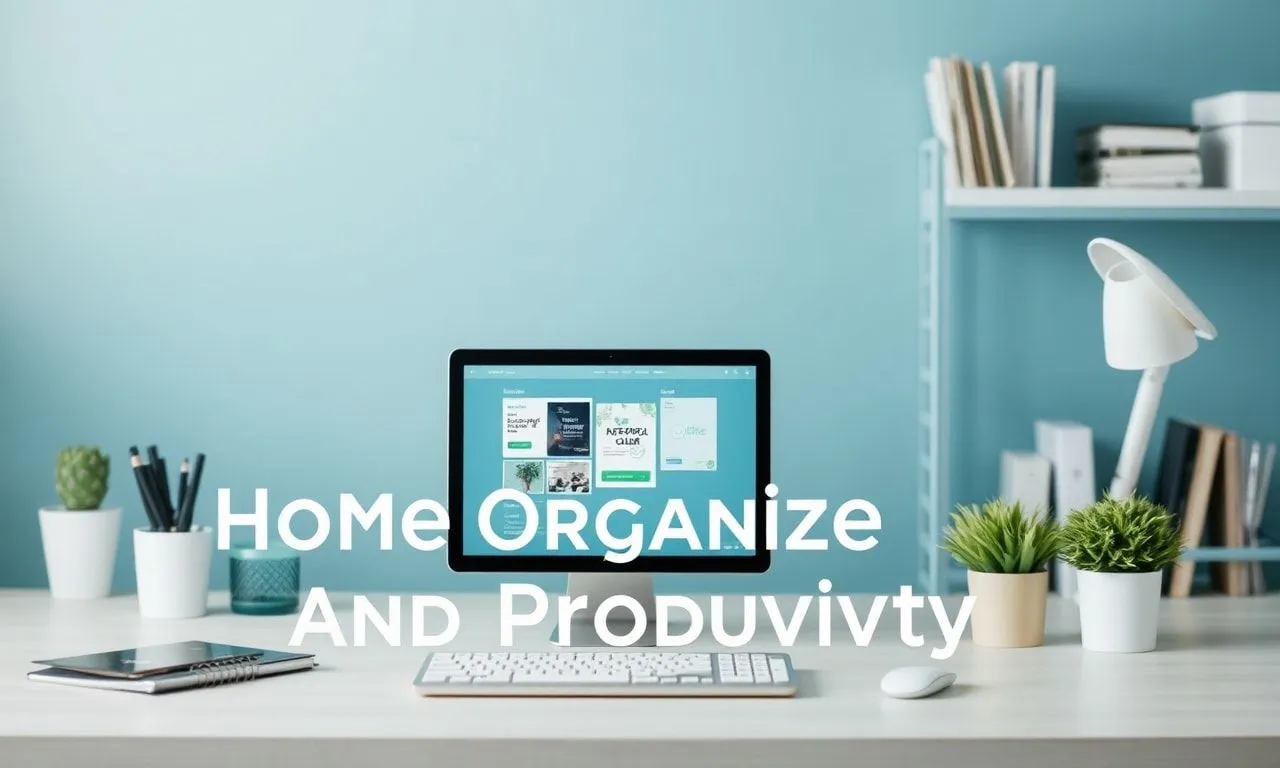 The Role of Technology in Home Organization and Productivity The Role of Technology in Home Organization and Productivity