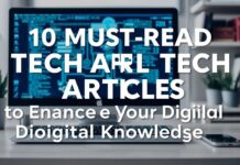 10 Must-Read Tech Articles to Boost Your Digital Savvy 10 Must-Read Tech Articles to Enhance Your Digital Knowledge