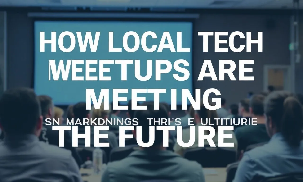 How Local Tech Meetups Are Shaping the Future How Local Tech Meetups Are Shaping the Future