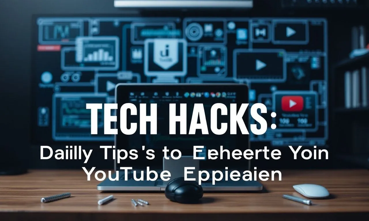 Tech Hacks: Daily Tips to Boost Your YouTube Experience Tech Hacks: Daily Tips to Enhance Your YouTube Experience