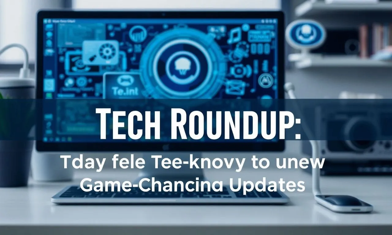 Tech Roundup: Today’s Game-Changing Updates You Can’t Miss Tech Roundup: Today's Must-Know Game-Changing Updates