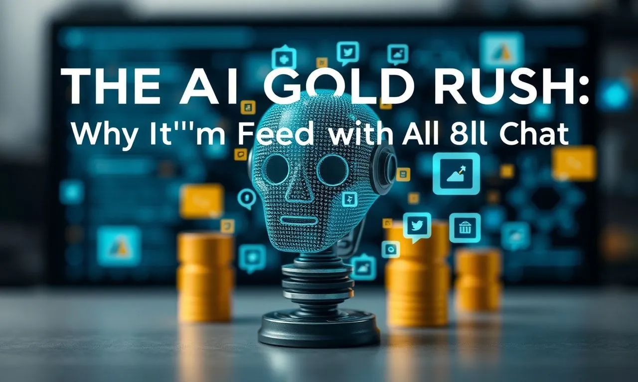 The AI Gold Rush: Why I’m Sick of Hearing About ChatGPT The AI Gold Rush: Why I'm Fed Up with All the ChatGPT Talk
