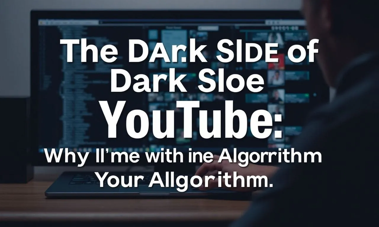 The Dark Side of YouTube: Why I’m Done with the Algorithm The Dark Side of YouTube: Why I'm Done with the Algorithm