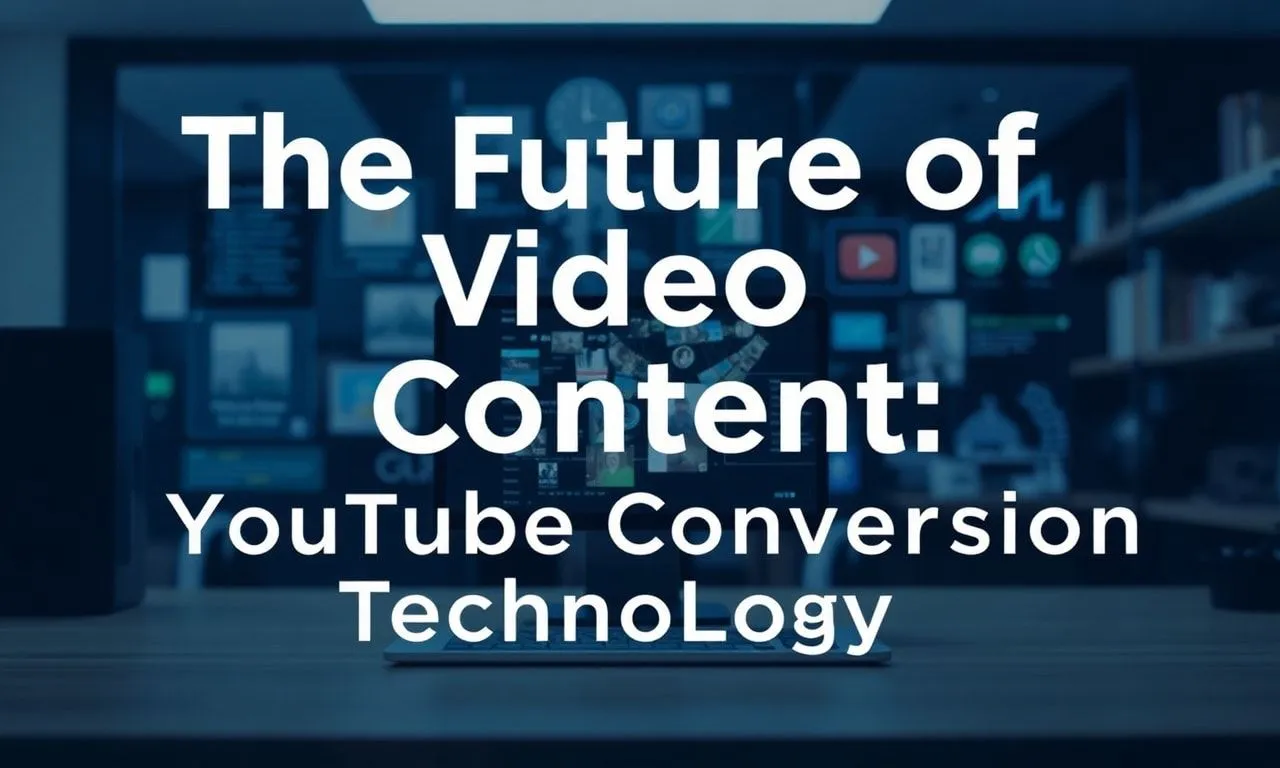 The Future of Video Content: Innovations in YouTube Conversion Technology The Future of Video Content: Innovations in YouTube Conversion Technology