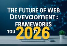 The Future of Web Development: Frameworks to Watch in 2026 The Future of Web Development: Frameworks to Watch in 2026