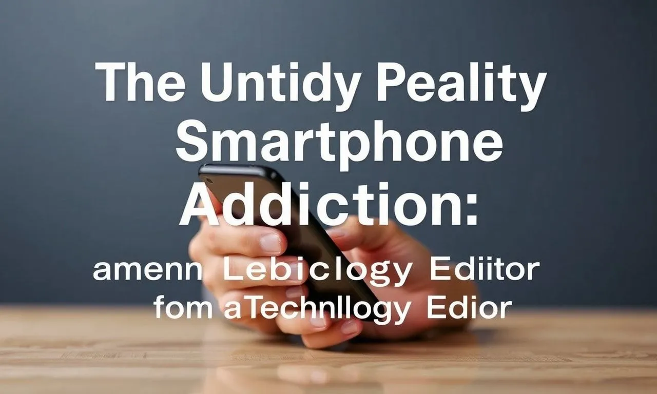 The Messy Truth About Smartphone Addiction: A Tech Editor’s Confessions The Untidy Reality of Smartphone Addiction: Admissions from a Technology Editor