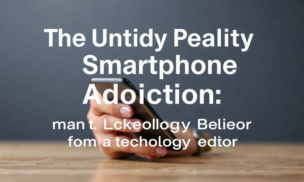 The Messy Truth About Smartphone Addiction: A Tech Editor’s Confessions The Untidy Reality of Smartphone Addiction: Admissions from a Technology Editor