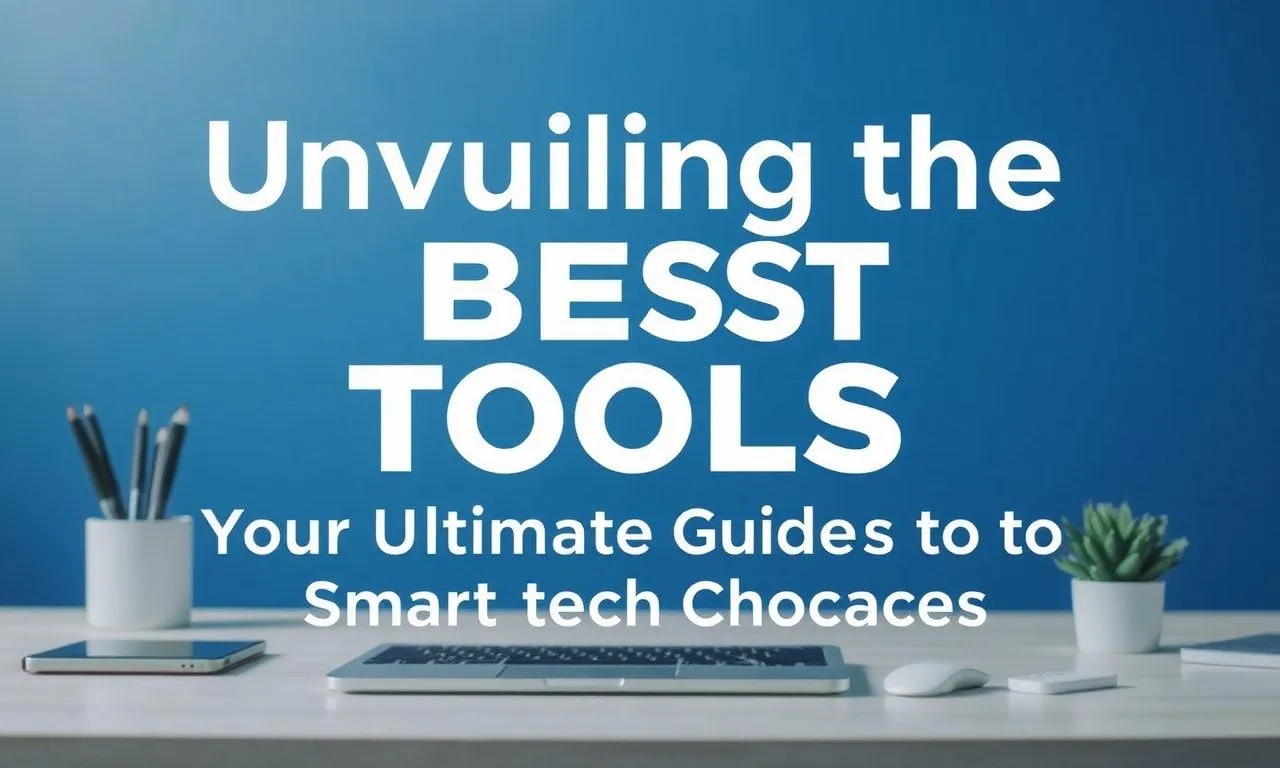 Unveiling the Best Tools: Your Ultimate Guide to Smart Tech Choices Unveiling the Best Tools: Your Ultimate Guide to Smart Tech Choices