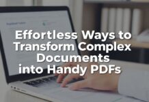 Effortless Ways to Transform Complex Documents into Handy PDFs Effortless Ways to Transform Complex Documents into Handy PDFs